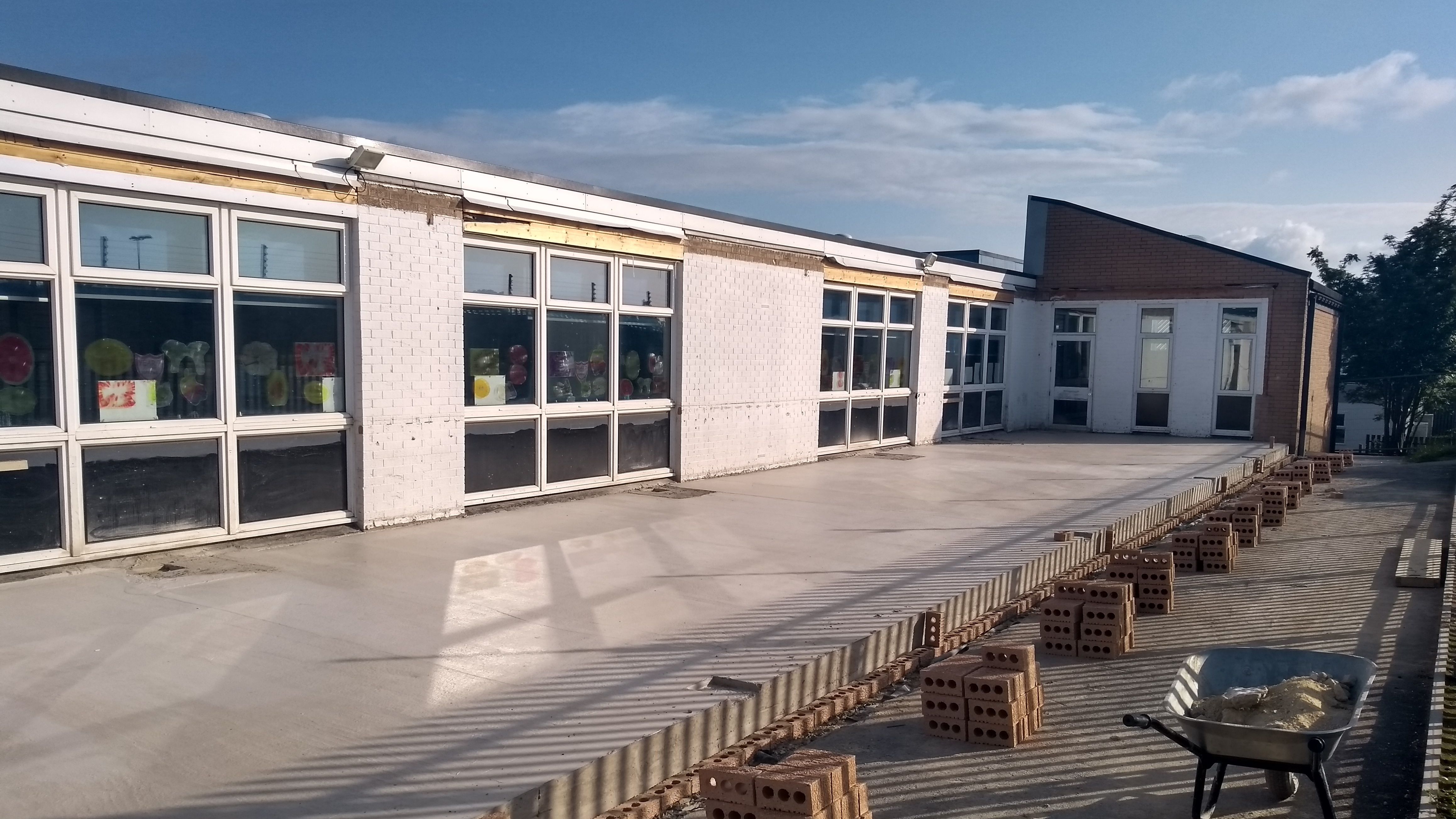 Batley Girls High School Year 7 New Dining Hall Code Building Solutions