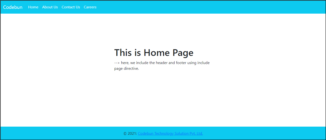 How to include one JSP from another JSP Codebun