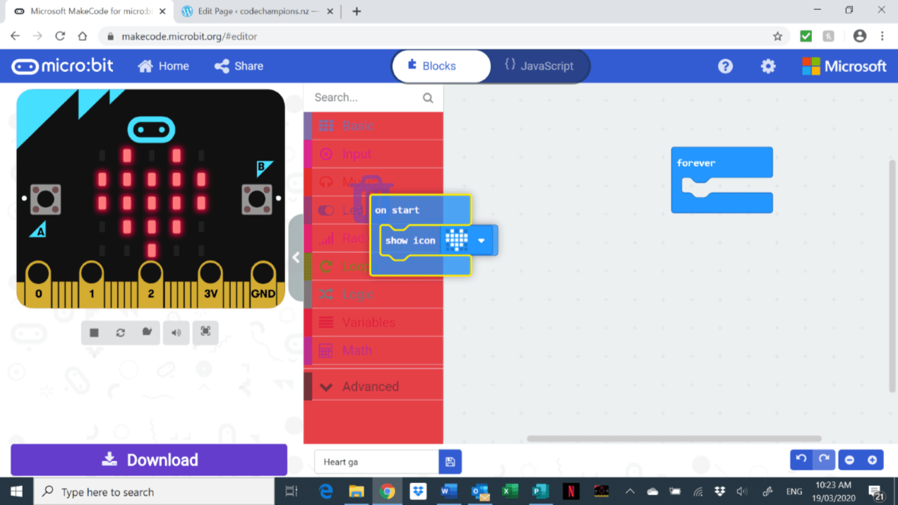 BBC microbit Let’s get started