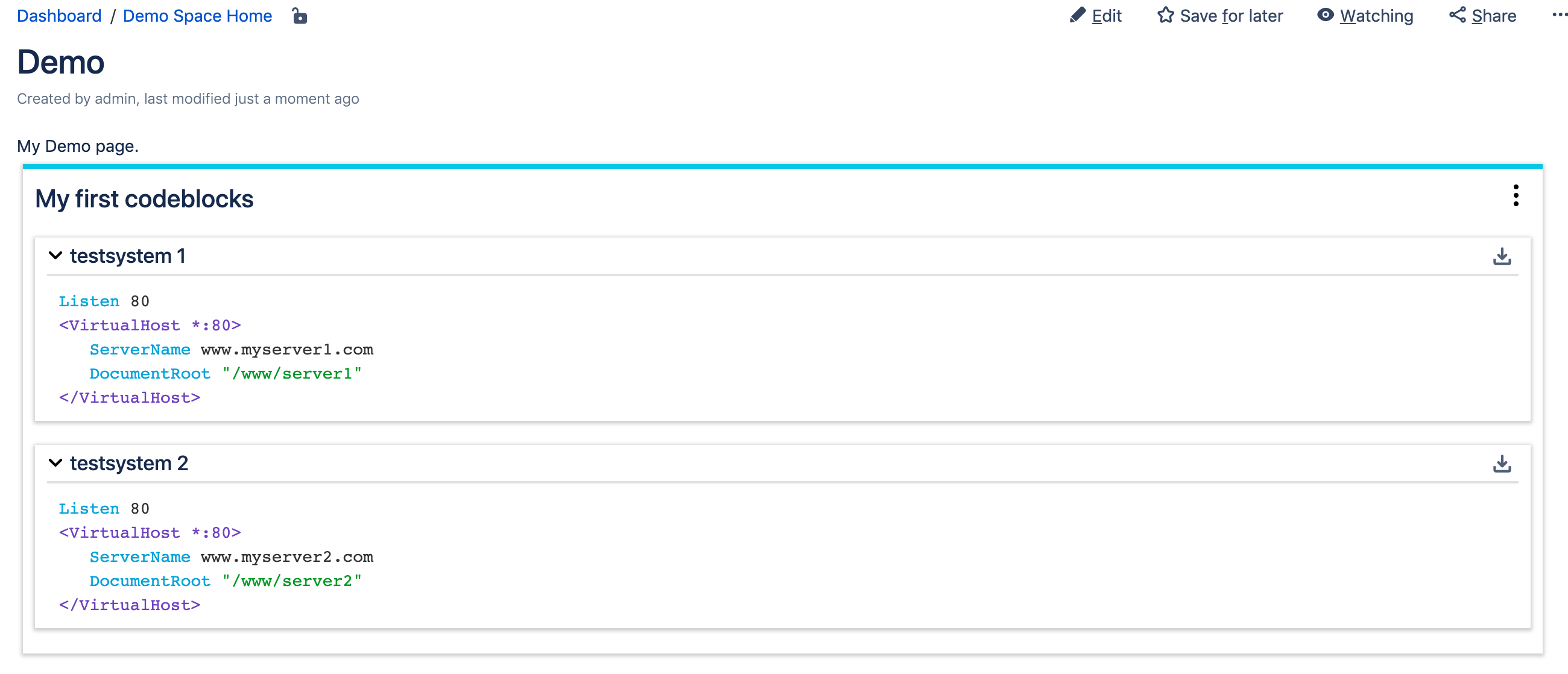 User Guide Advanced Codeblocks for Confluence · codeclou
