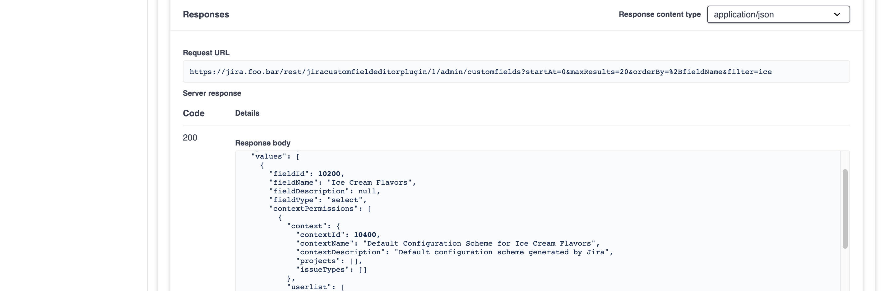REST API Explorer Customfield Editor for Jira · codeclou
