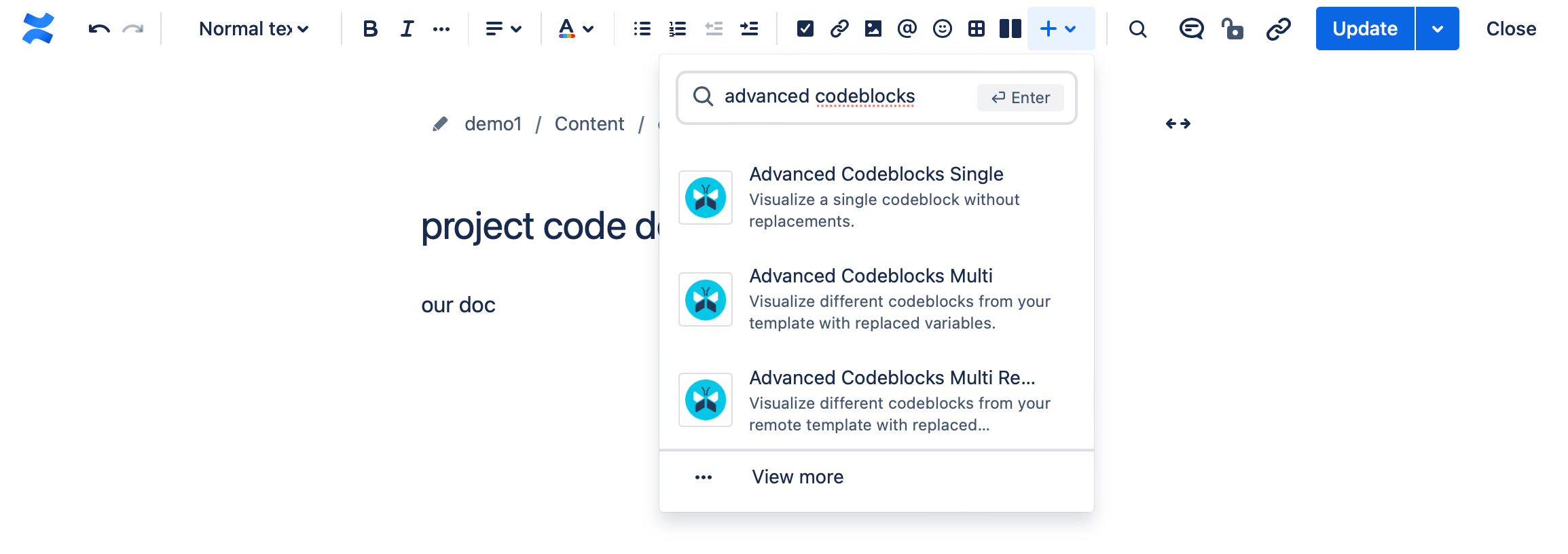 Advanced Codeblocks for Confluence Cloud available · codeclou Blog