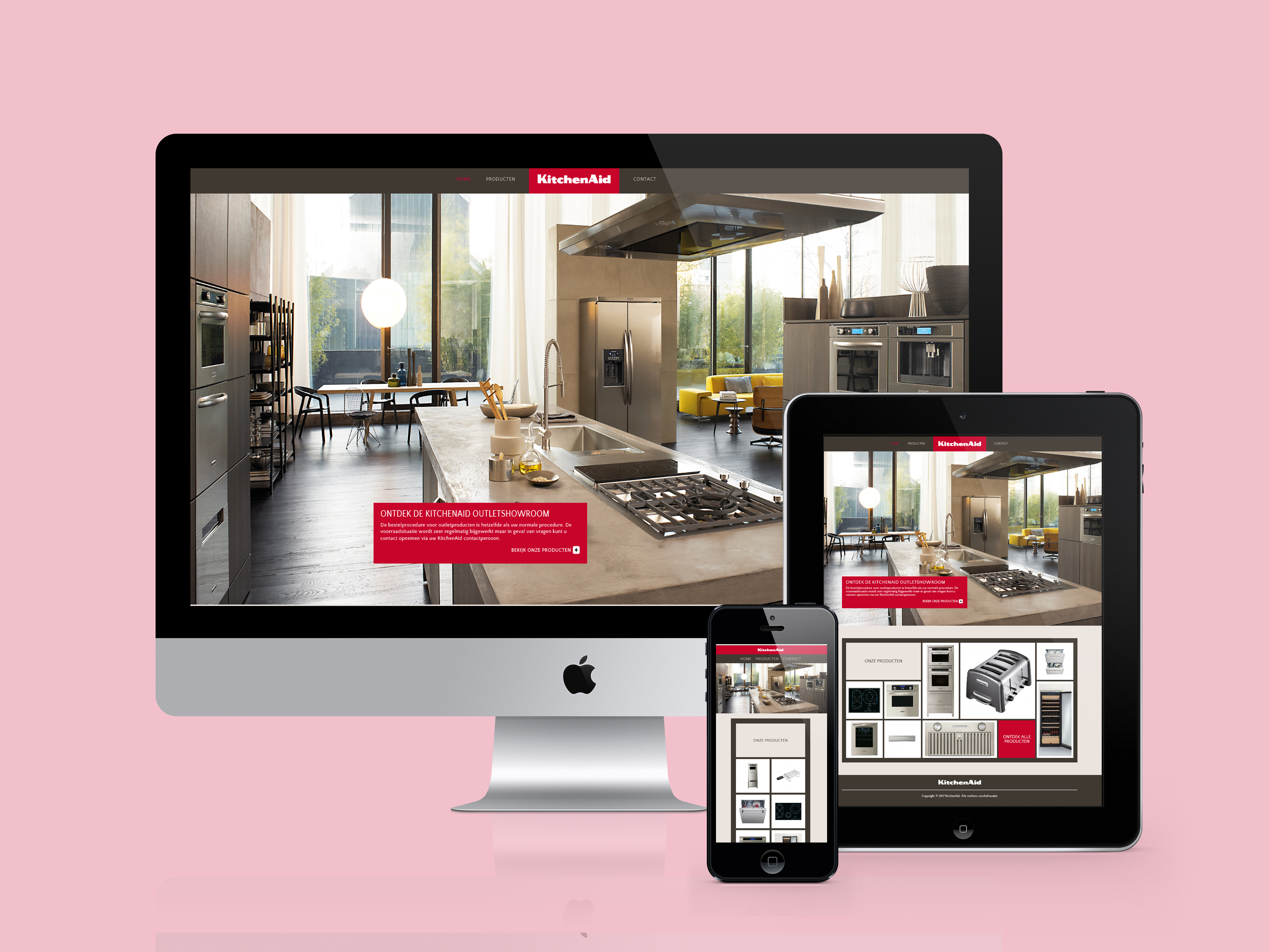 KitchenAid Outlet Code Company design en Development