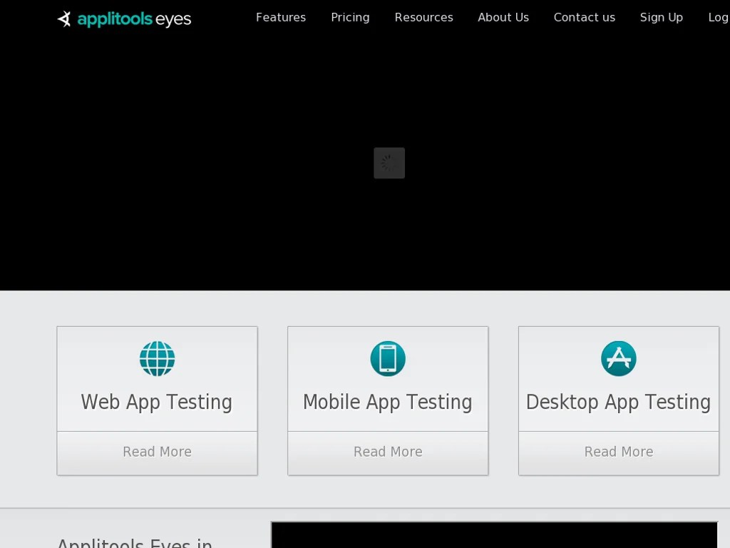 Applitools Automated Visual Testing Tool for Applications
