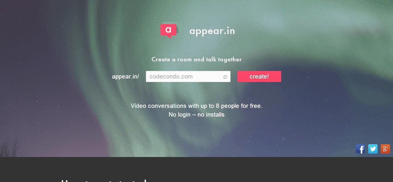 appear.in Free Video Conversations for Up To 8 People 