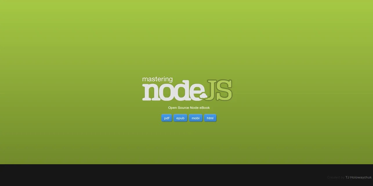 5 Free Beginner Friendly Books for Learning Node.js  Development
