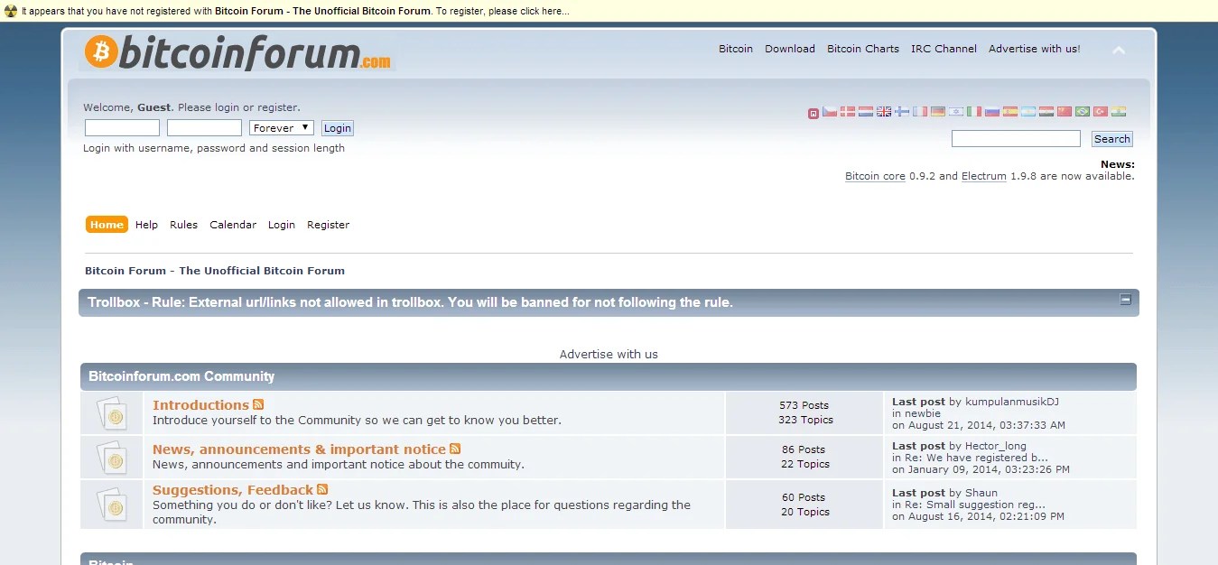 Bitcoin Forum - Web Development & Technology Resources