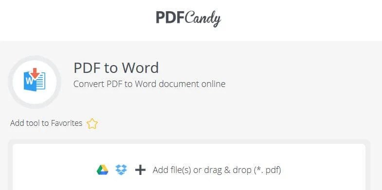 PDF Candy User Friendly and Modern File Conversion Software