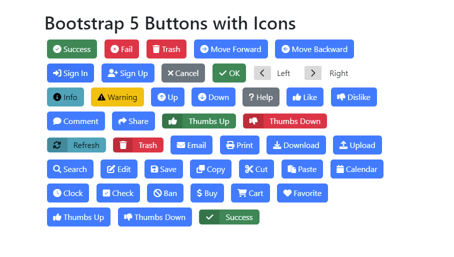 2+ Best Buttons Snippet Examples 2024 CodeConvey