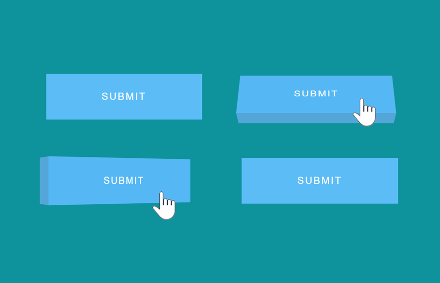 3D Button Hover Effects using Pure CSS Codeconvey