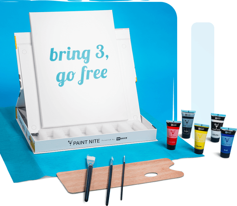 Why spring clean when you can paint? 🌻 Paintnite