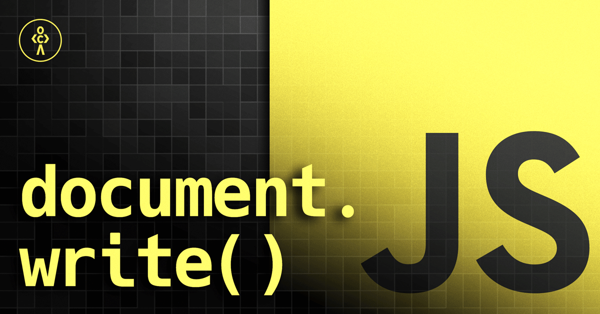 Document.write in JavaScript Complete Guide