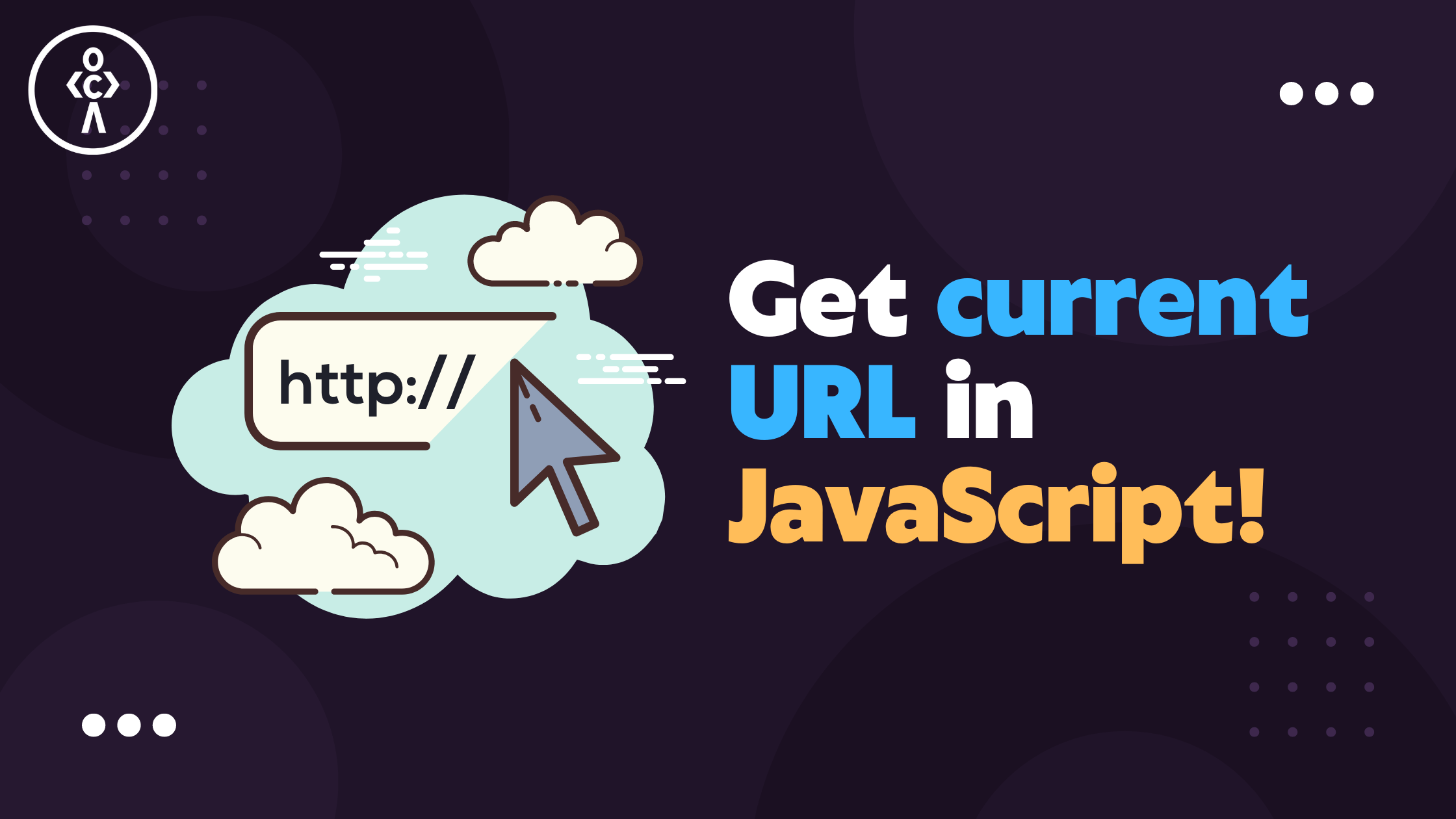 How to get current URL using javascript