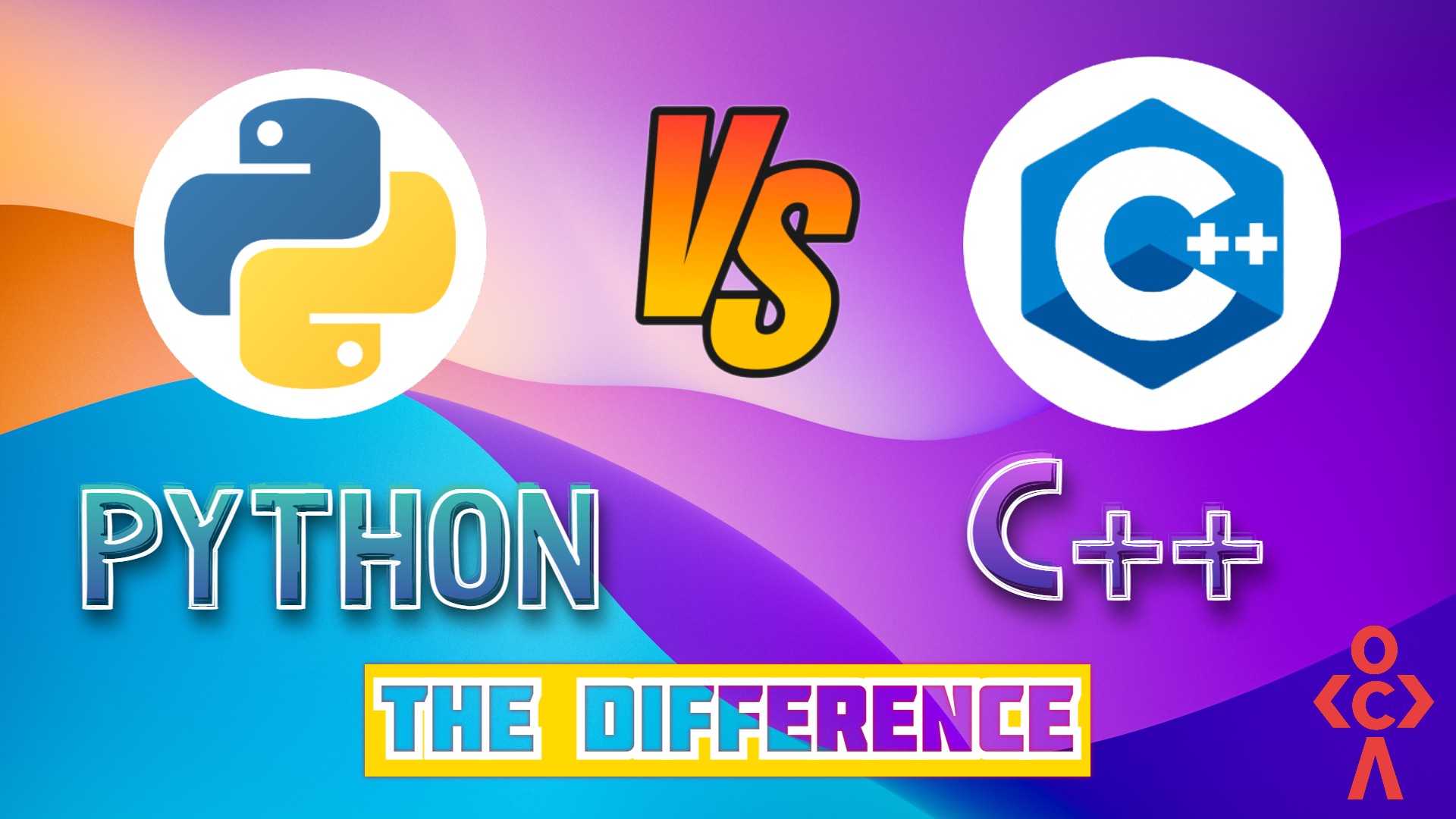 What is the difference between Python and C++?