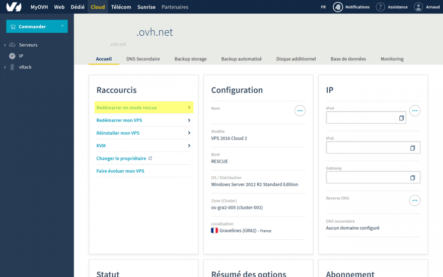 ovh vps windows