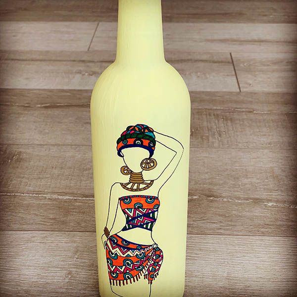 Painting Easy Bottle Art Design imgfisticuffs