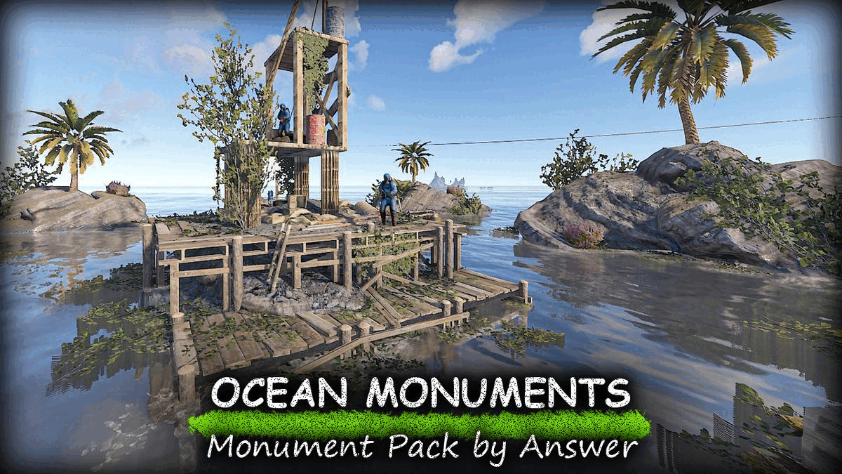 Ocean Monuments (5 Pack) Monuments Codefling