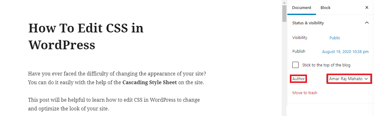 How to change author in WordPress Proven methods in 2020