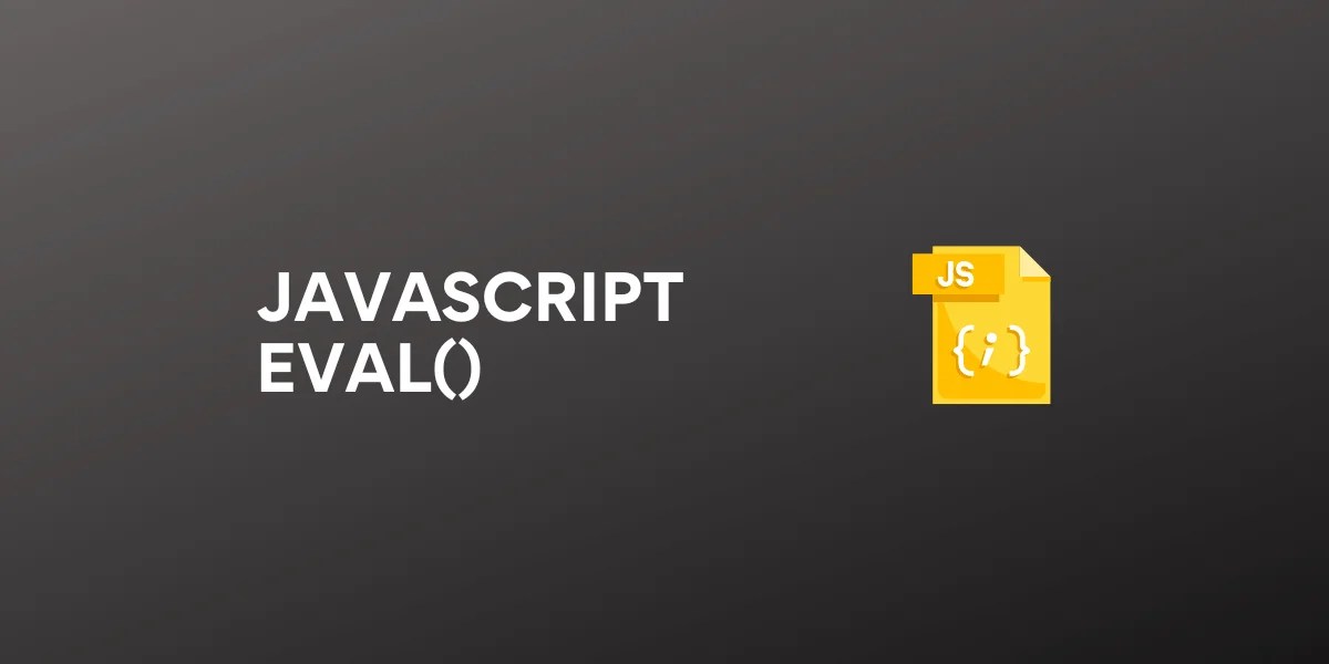 JavaScript Eval()