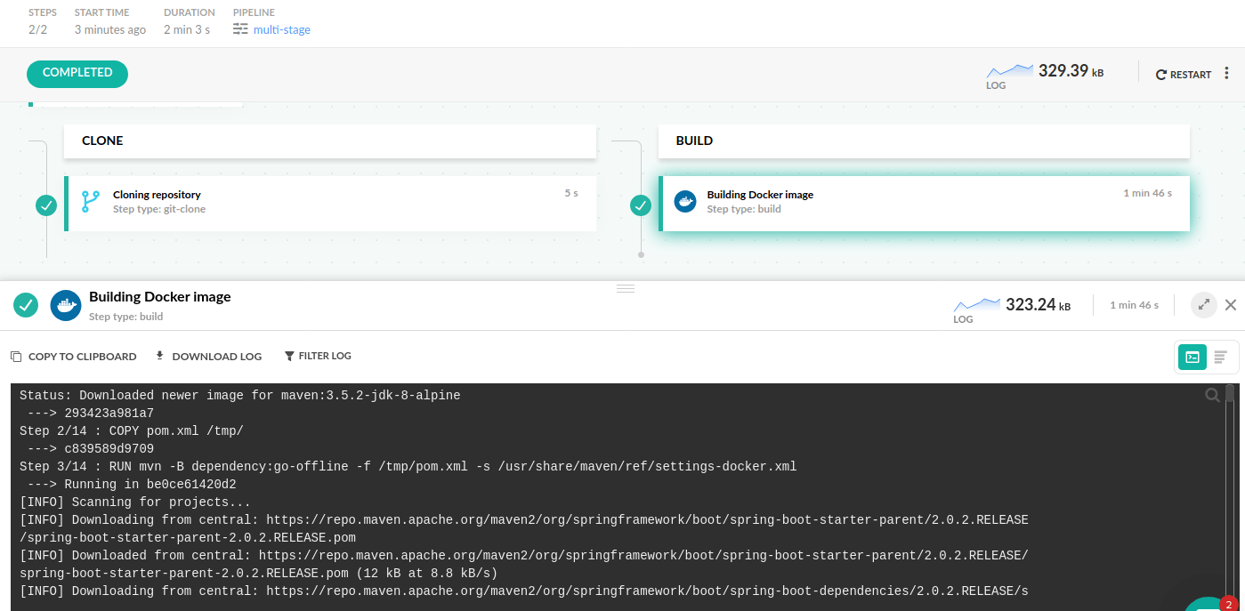 Building Docker images · Codefresh Docs