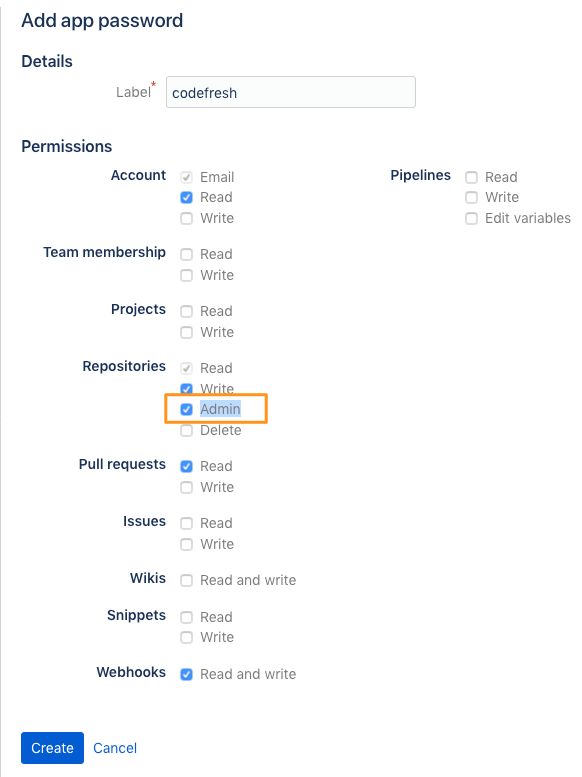 Git provider pipeline integrations · Codefresh Docs