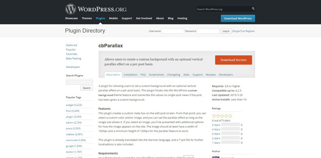 15 Best WordPress Parallax Plugins Code Geekz