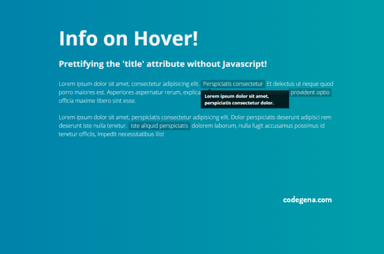 Display Link Preview on Hovering with JavaScript Codegena