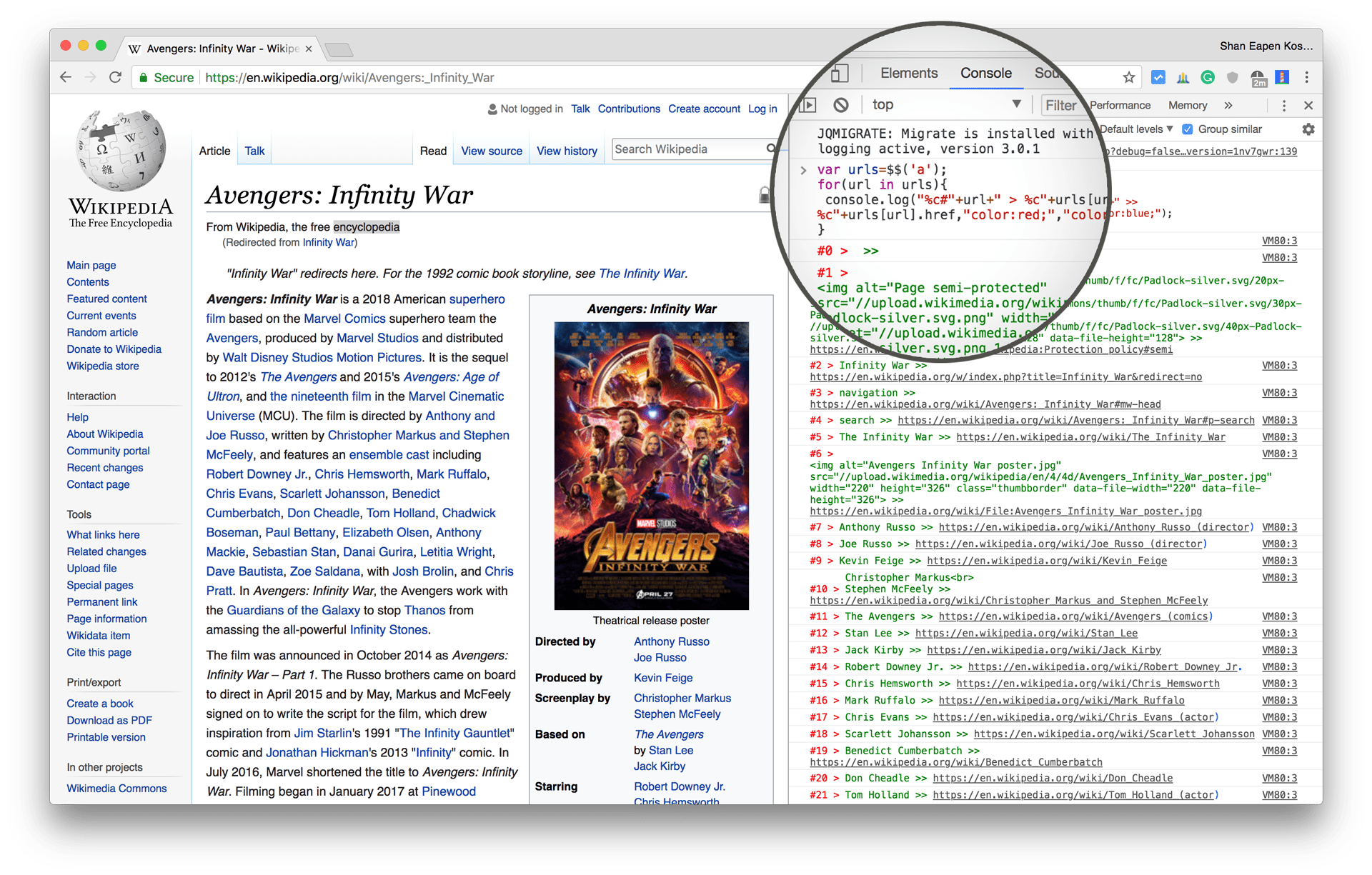 How to extract urls from webpage for free? Codegena