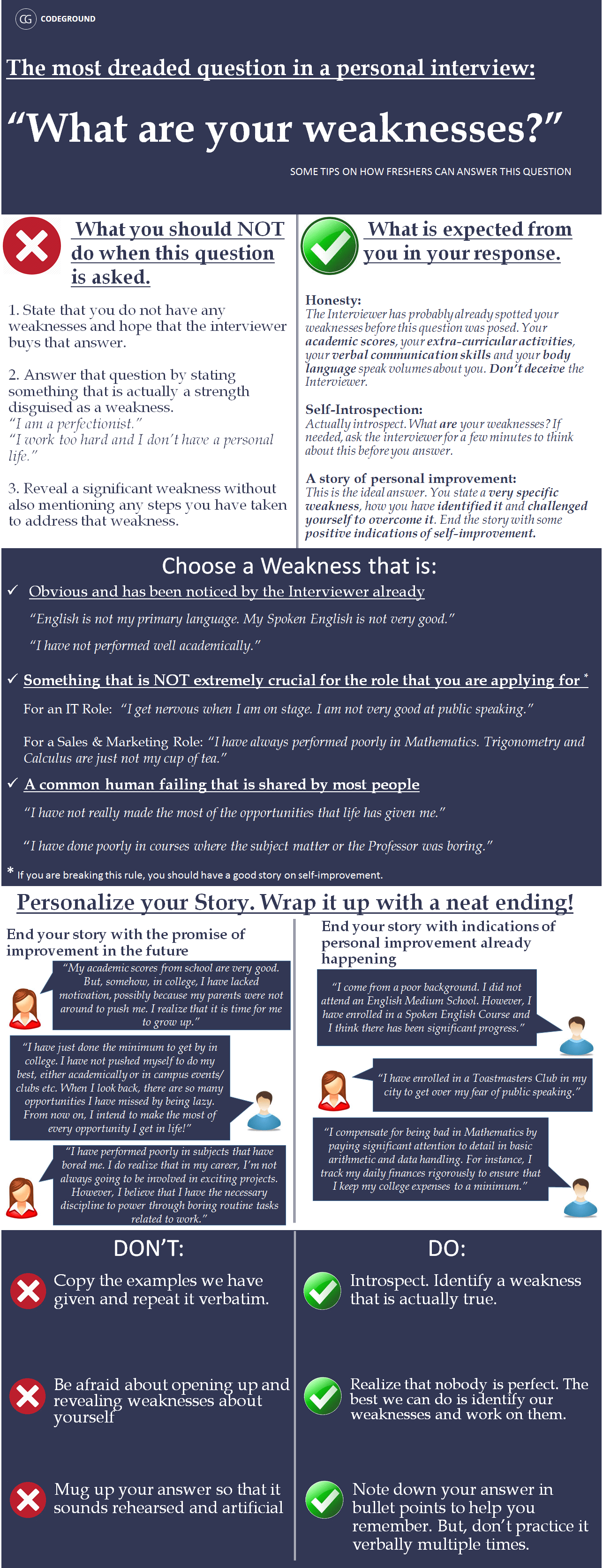 Strengths And Weaknesses Interview / Best way to answer strengths and