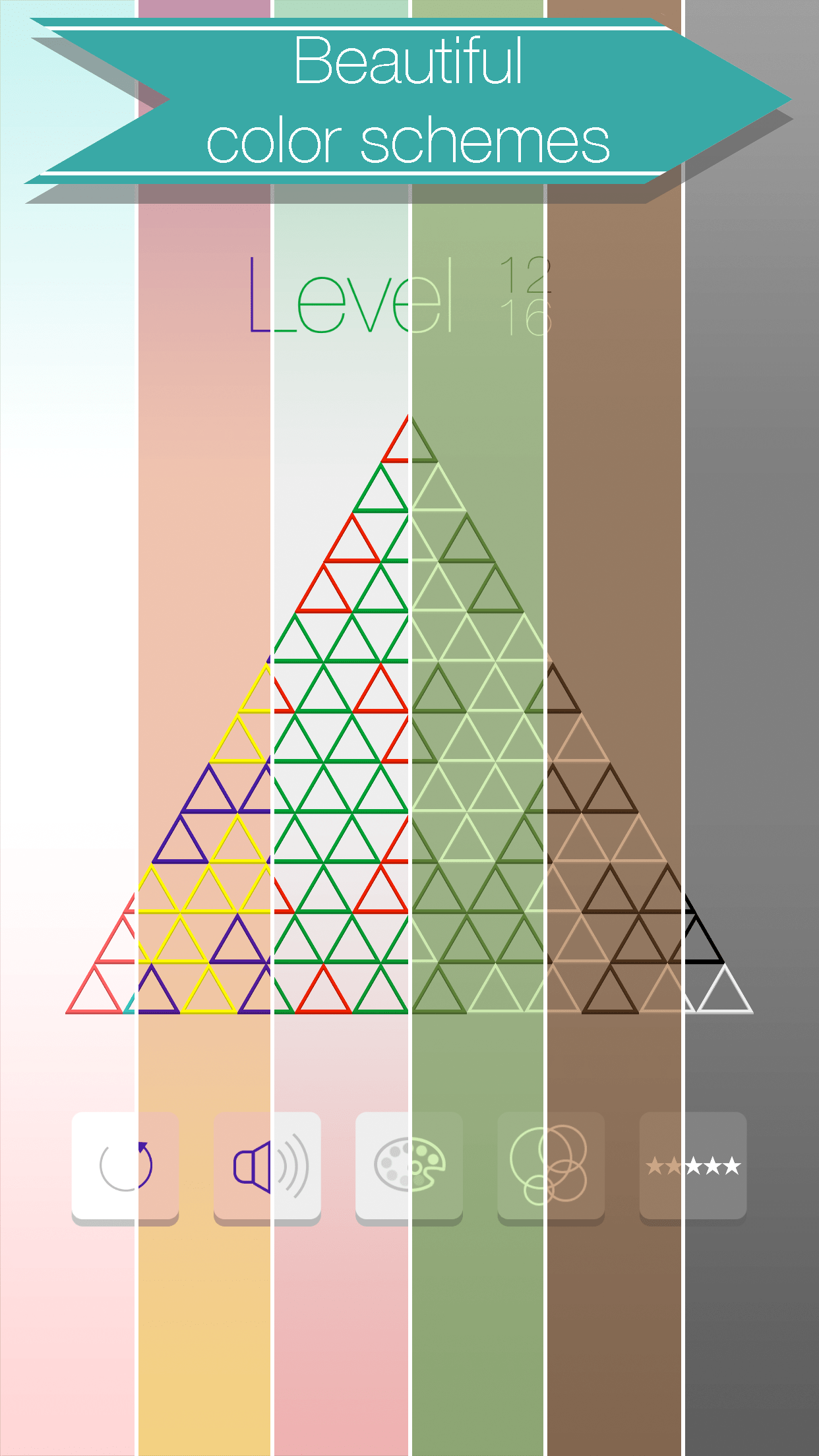 "Triangle Flip" puzzle board game for iOS Feedback r