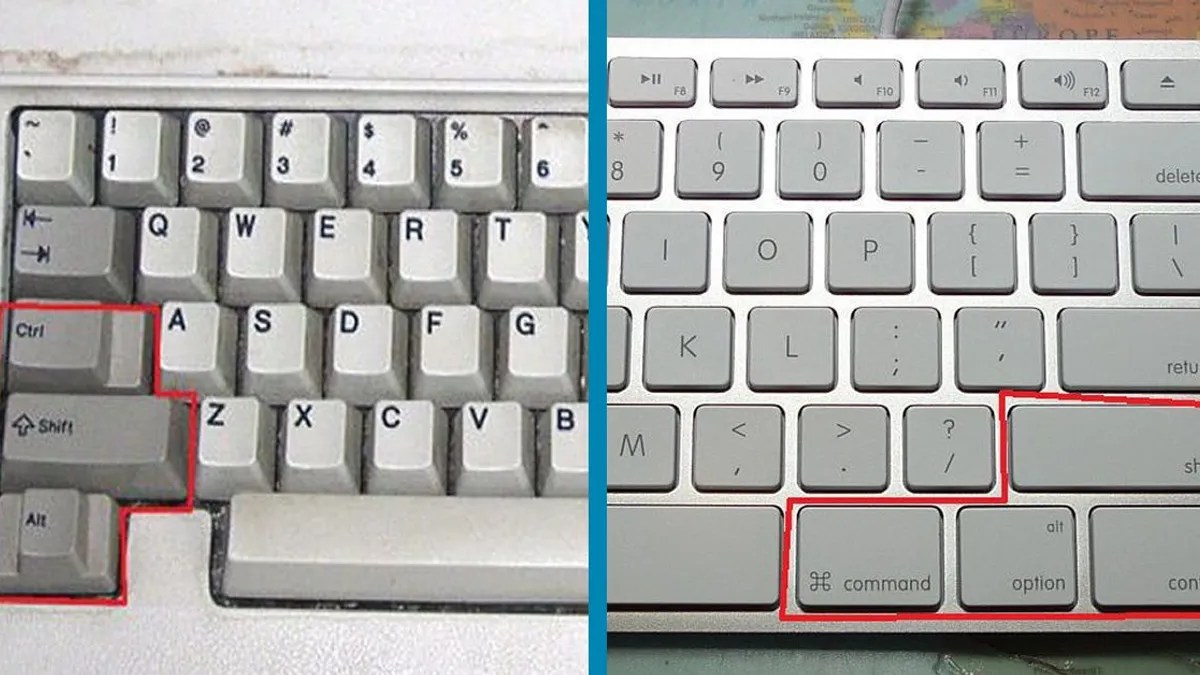 How to input brackets in a mac using a Portuguese PC Keyboard Codehouse
