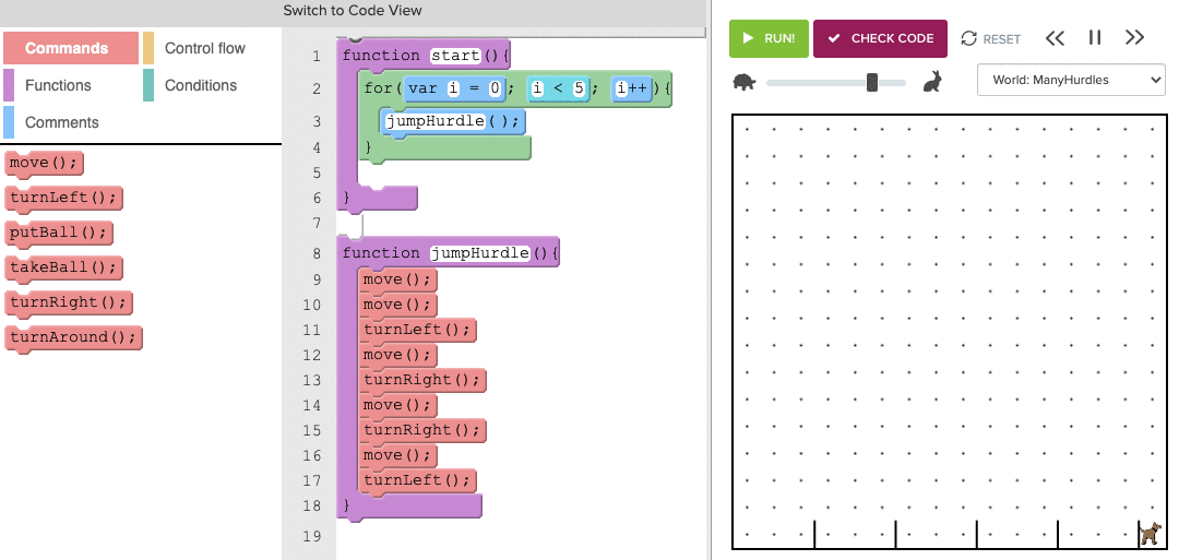 World of Computing Overview CodeHS