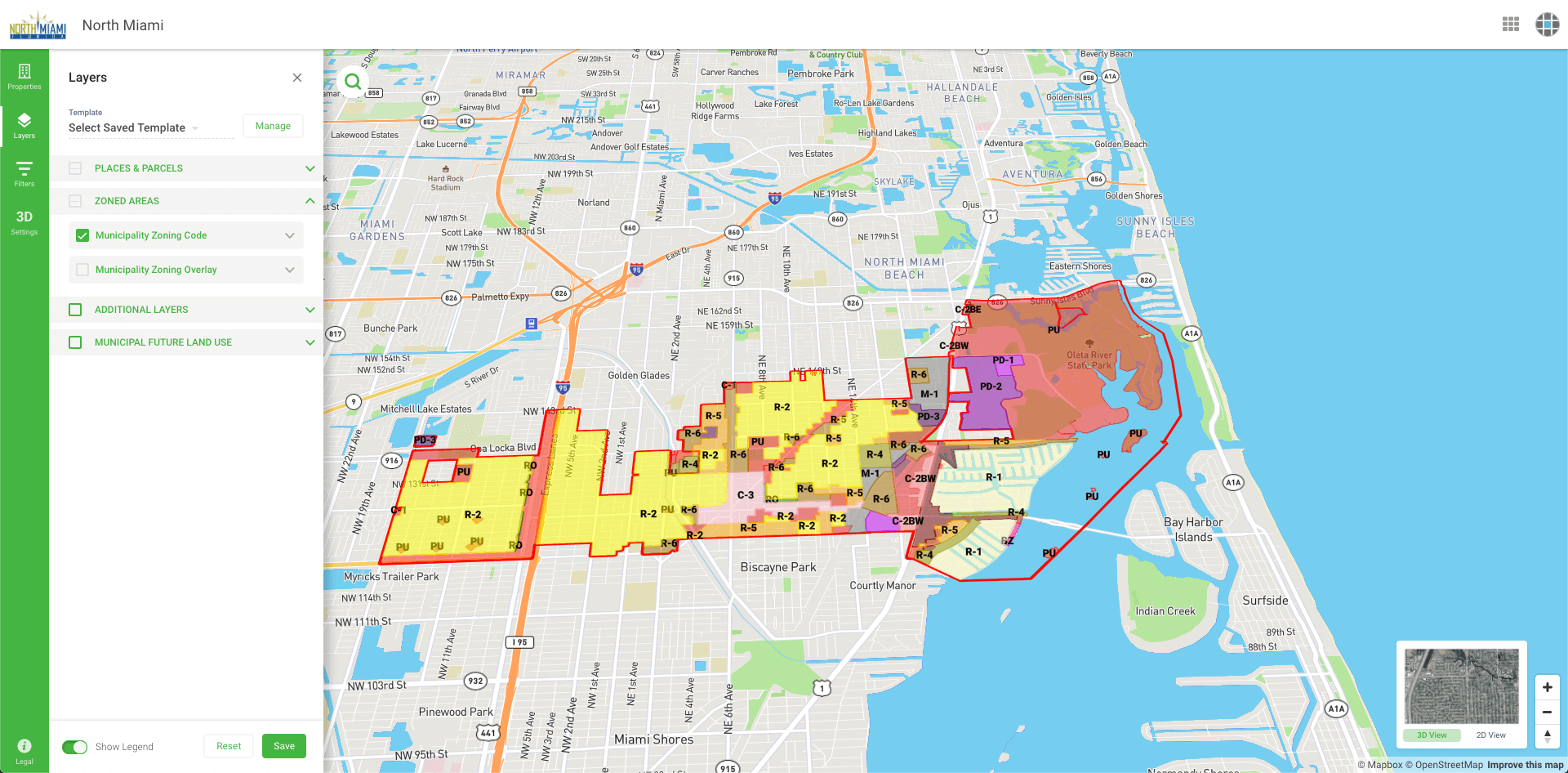 City of North Miami FL Zoning Code Ordinance Gridics