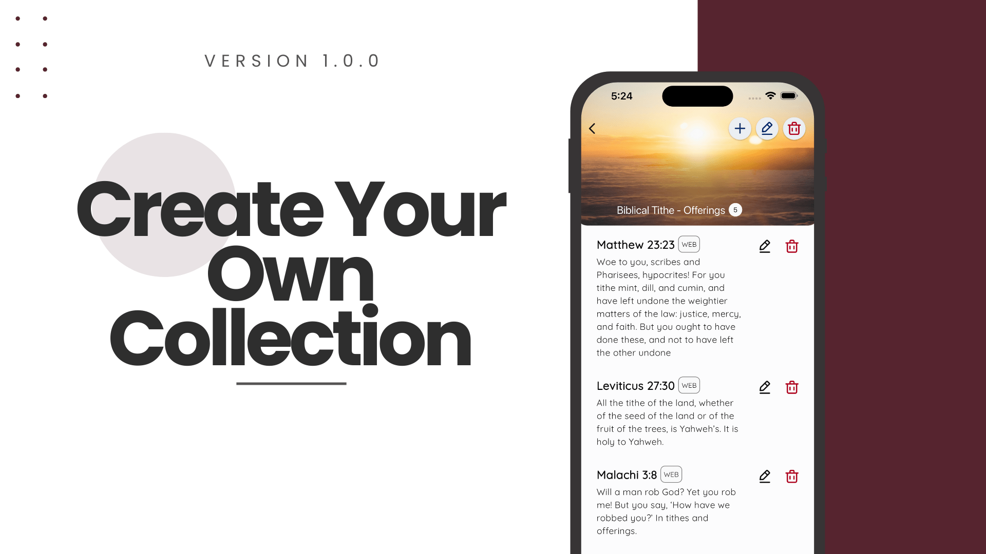 Discover the Best Mobile App to Create Your Own Bible Verse Collection