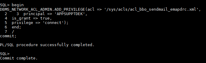 Mengatasi ORA24247 network access denied by access control list (ACL
