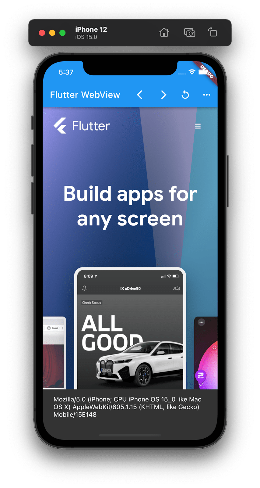 Adding View to your Flutter app Google Codelabs