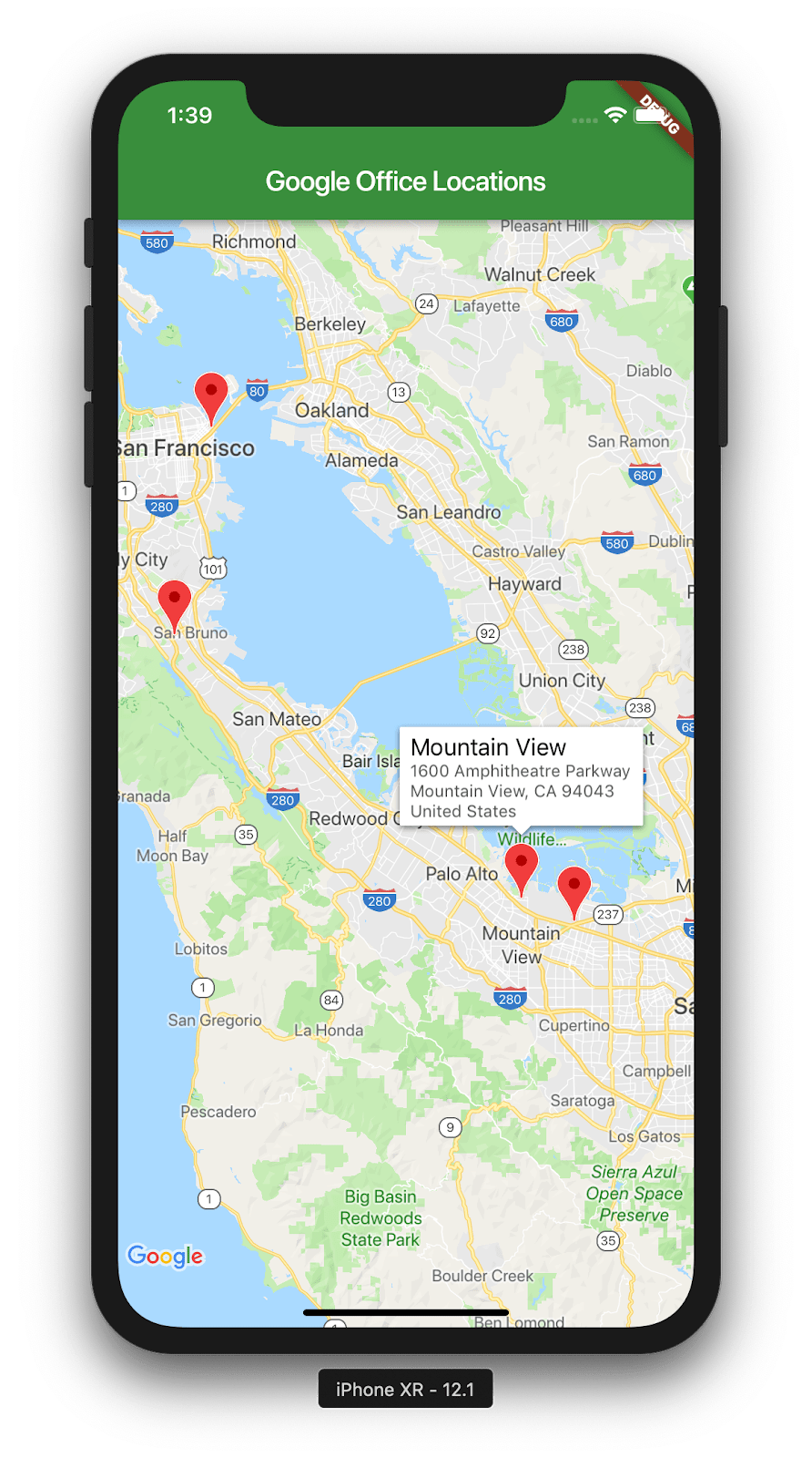 Menambahkan Google Maps ke aplikasi Flutter Google Codelabs