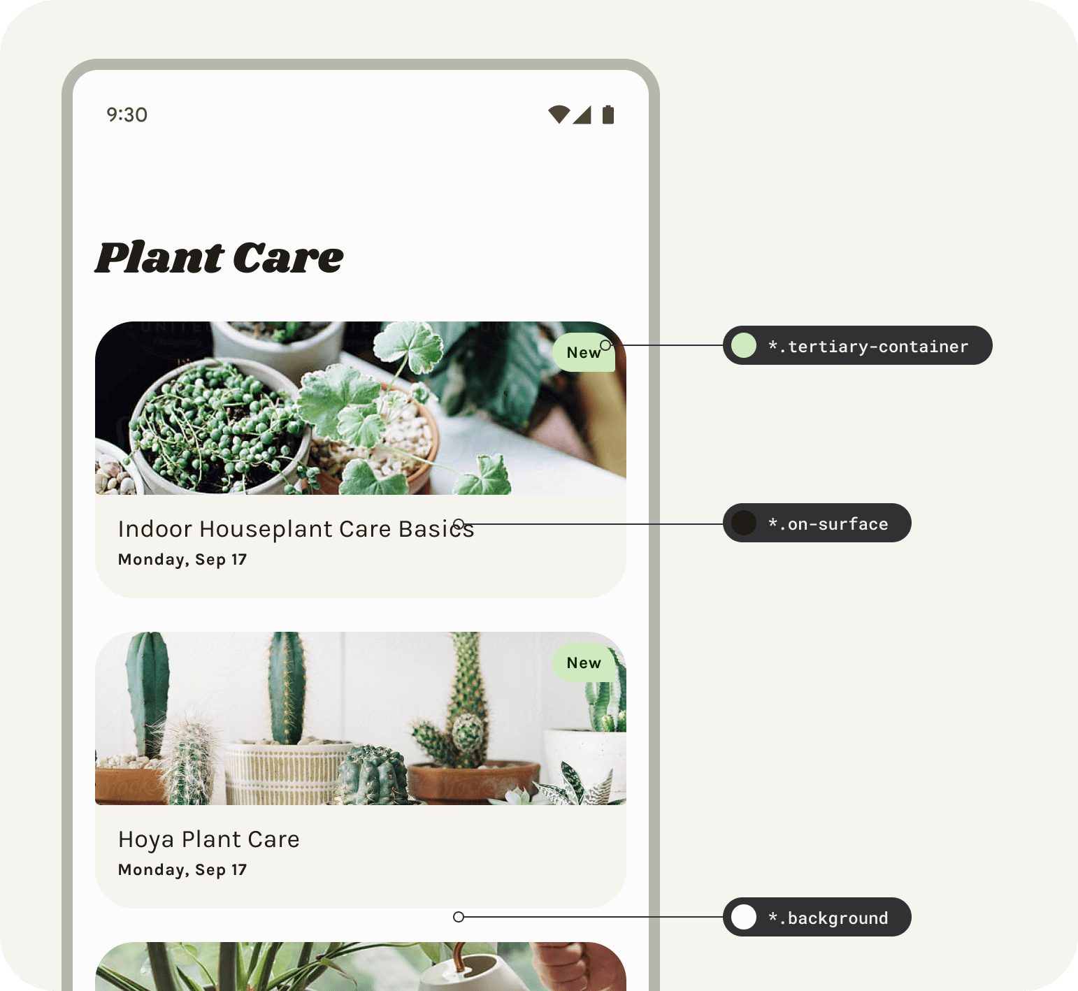 Visualizing dynamic color in your app Google Codelabs