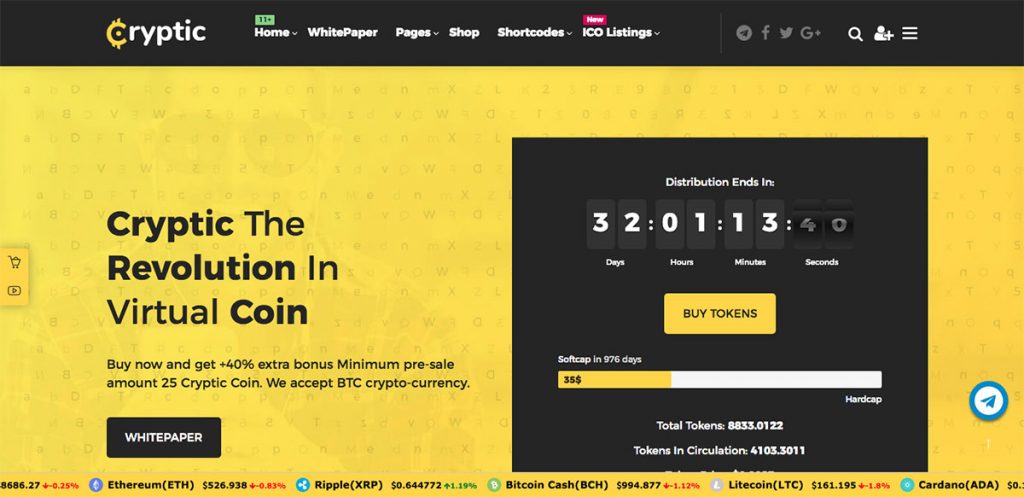 10+ Best Cryptocurrency WordPress Themes 2021 Codeless