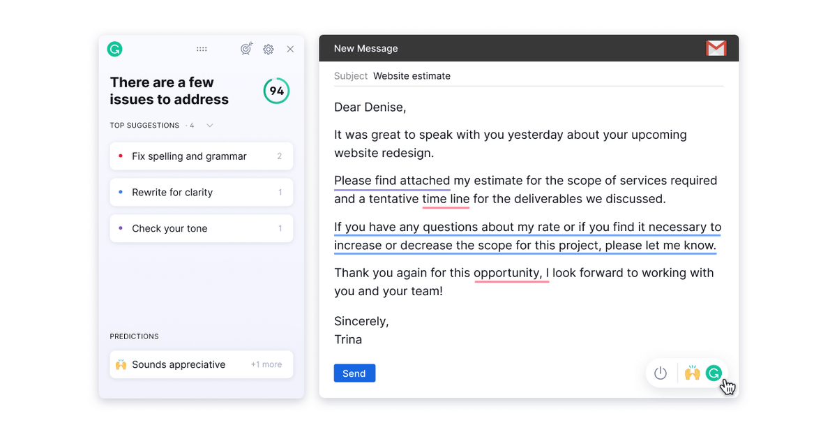 Is grammarly safe? Codeless