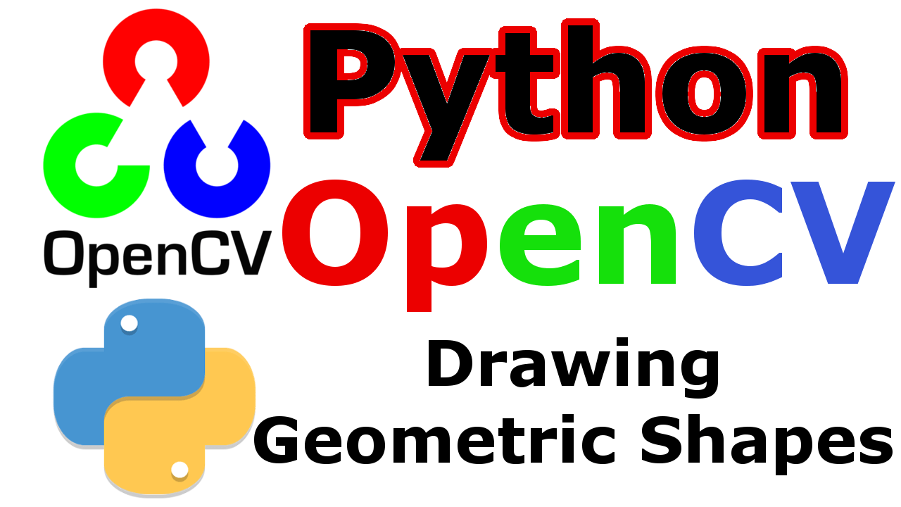 Python OpenCV Drawing Geometric Shapes Codeloop