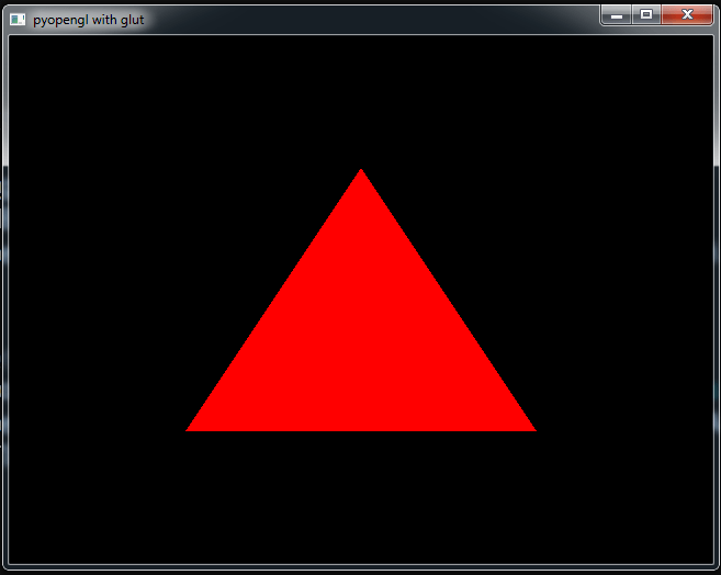 Python Modern Opengl Drawing Triangle Codeloop