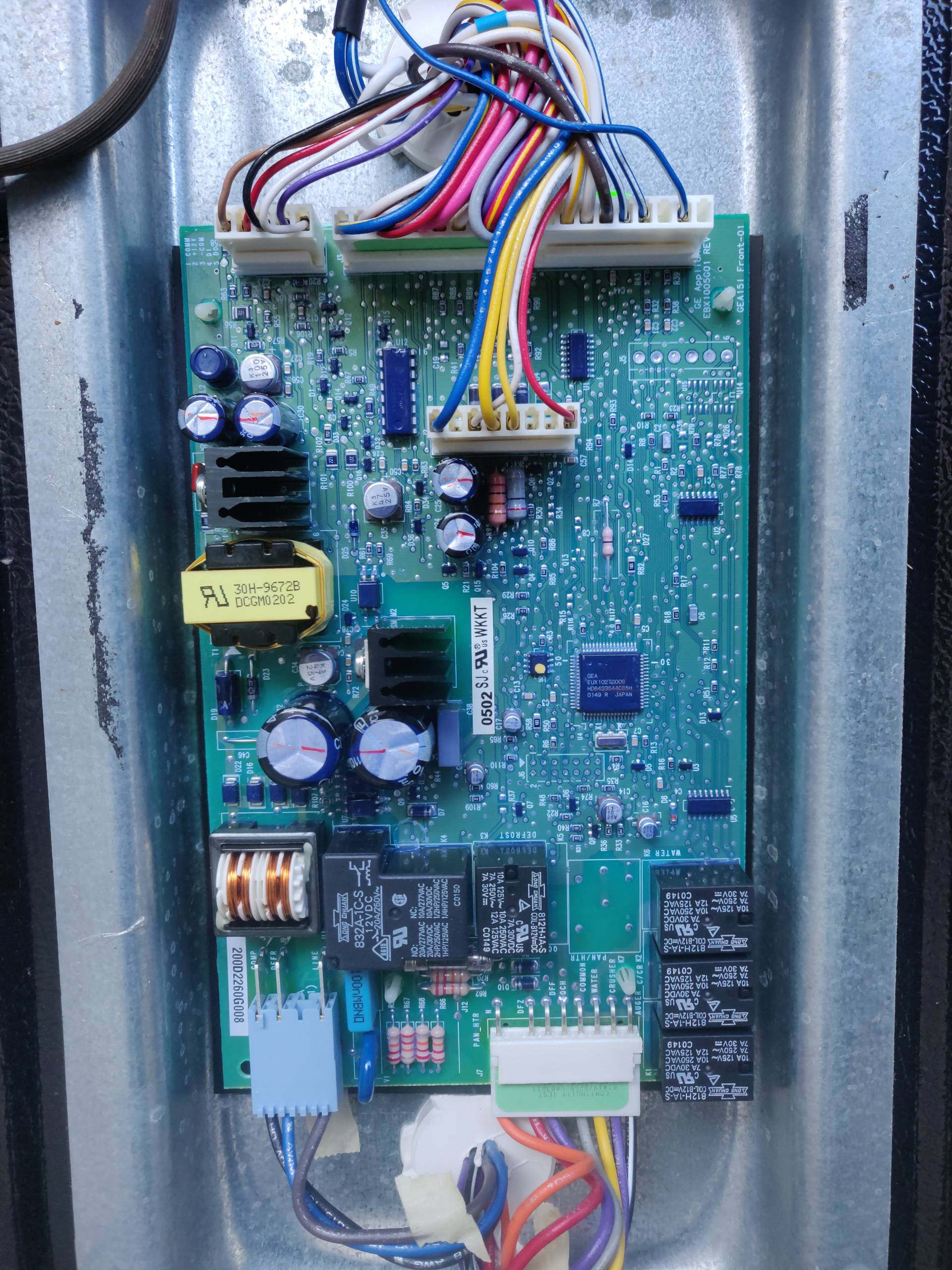 GE GSS22SGMD BS Refrigerator fix CodeLV