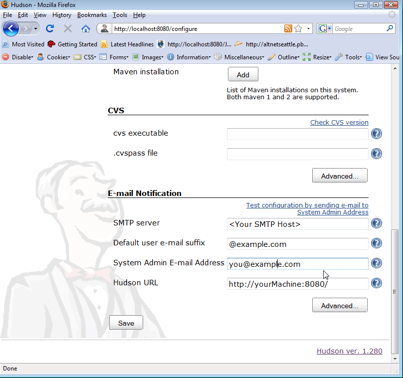 Hudson Continuous Integration Server