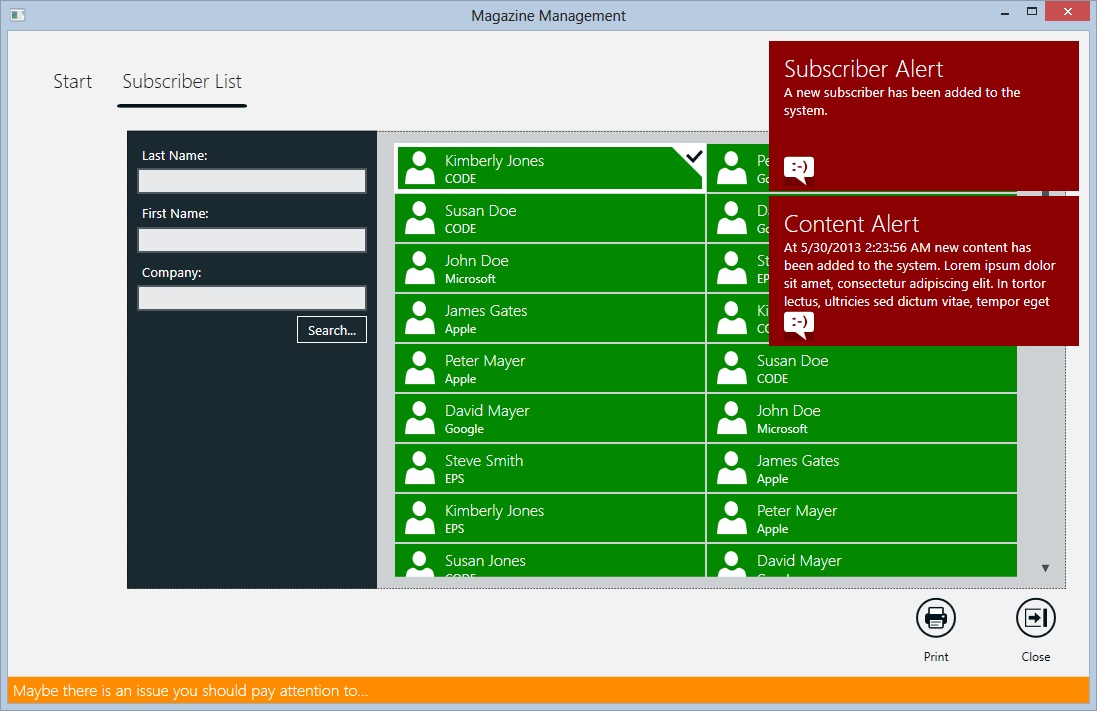 CODE Framework WPF Standard Themes