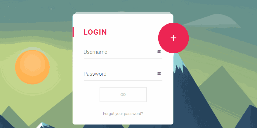 Download Material Design Register Login Form Codemyui