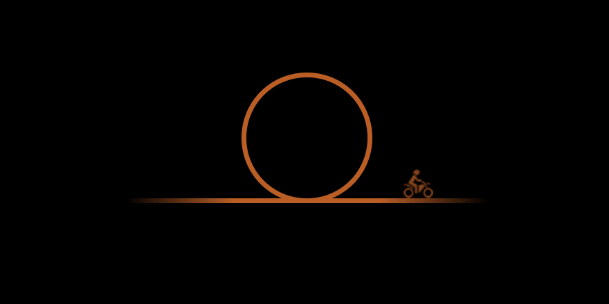 Loop The Loop Bike Loader In Css Codemyui