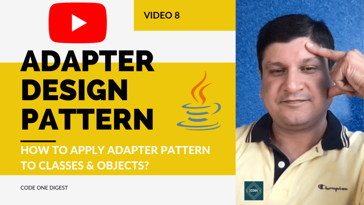 Adapter Design Pattern Tutorial Explained with Examples for Beginners