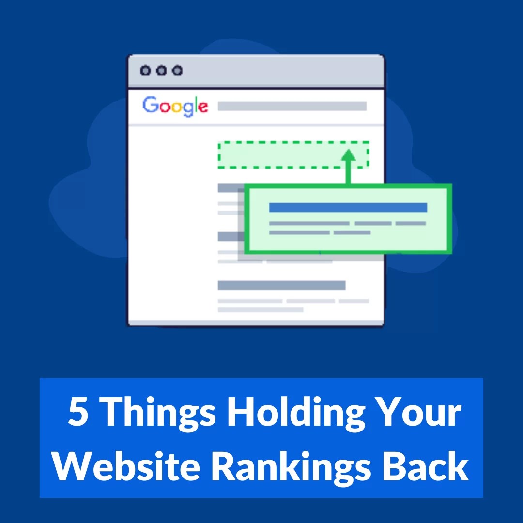 5 Things Holding Your Website Ranking Back Codepaper