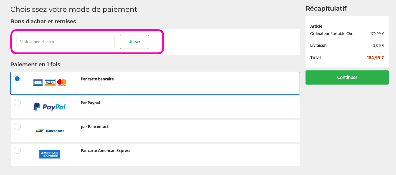 Code promo Cdiscount Belgique 2024
